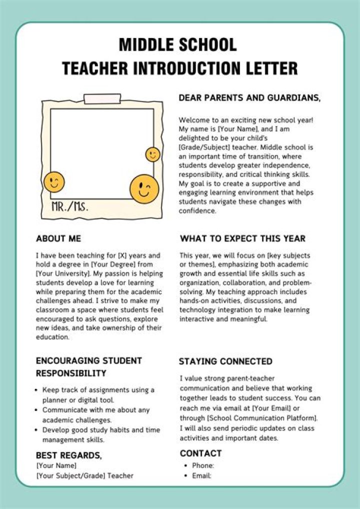 Crafting the Perfect Student Teacher Introduction Letter: A Comprehensive Guide