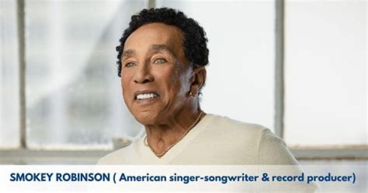 Smoky Robinson Age: A Look at the Legendary Singer's Life