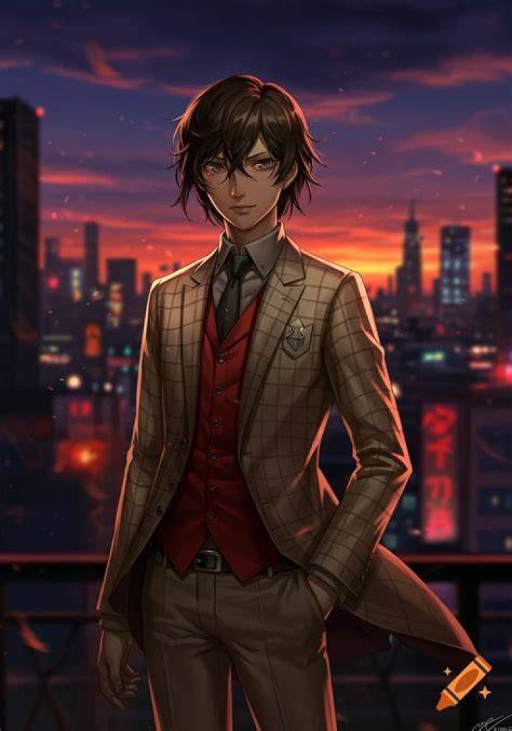 Unraveling the Charm of the Brown-Haired Anime Man in a Suit