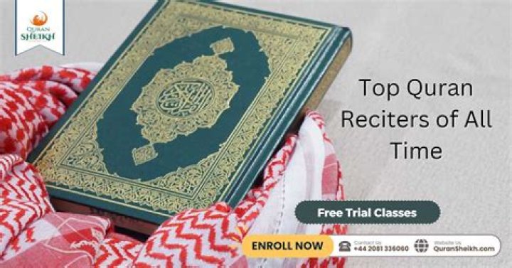 Voices of Divine Harmony: The Top 20 Quran Reciters